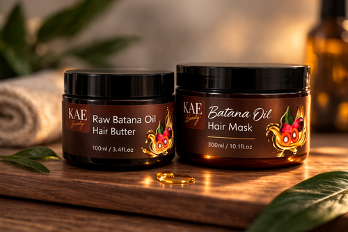 Batana Oil Butter & Hair Mask 2-Piece Moisture Set by KAE Beauty – product image 2
