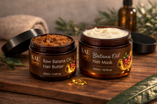 Batana Oil Butter & Hair Mask 2-Piece Moisture Set by KAE Beauty – product image 1