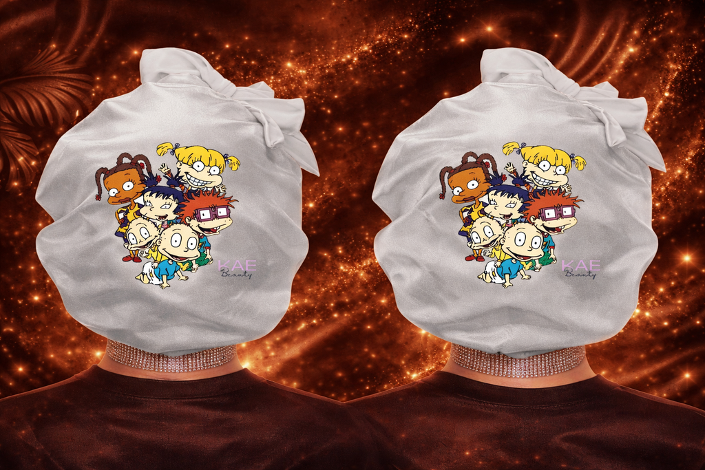 KAE BEAUTY Rugrats Silk Bonnet – Hair Protection & Moisture Retention image 0
