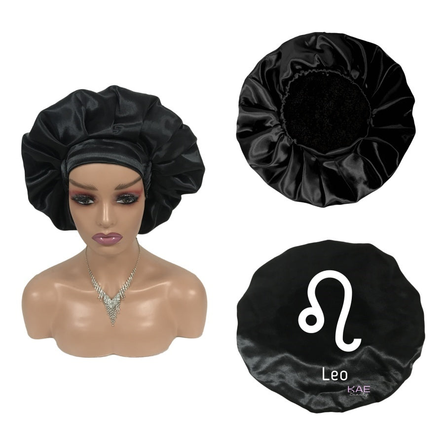 KAE Beauty  Libra Silk Bonnet (No Tie) – Zodiac Collection image 1