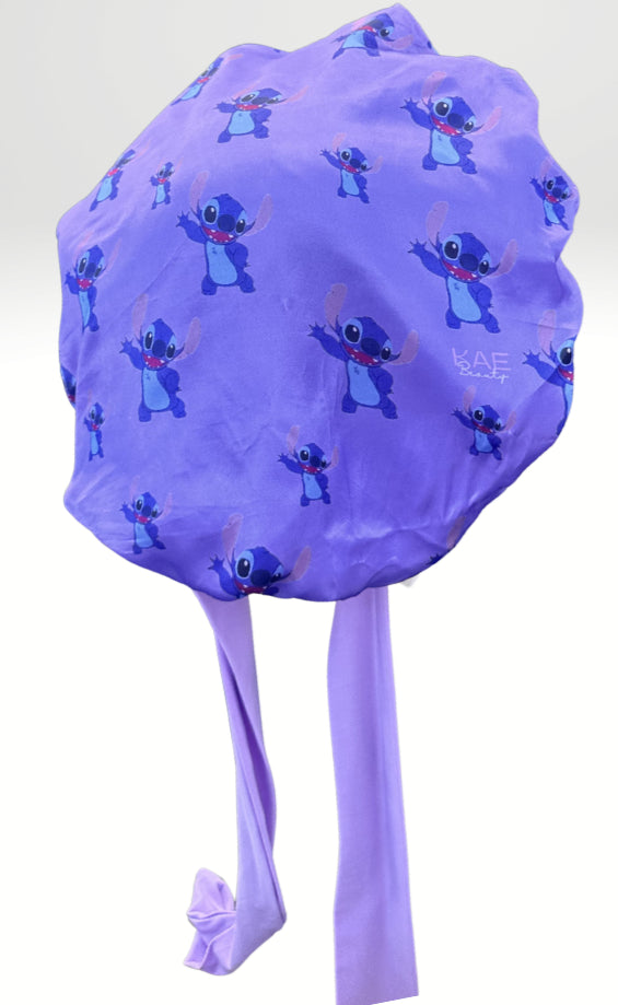 KAE Beauty Silk Stitch Tie Bonnet image 1
