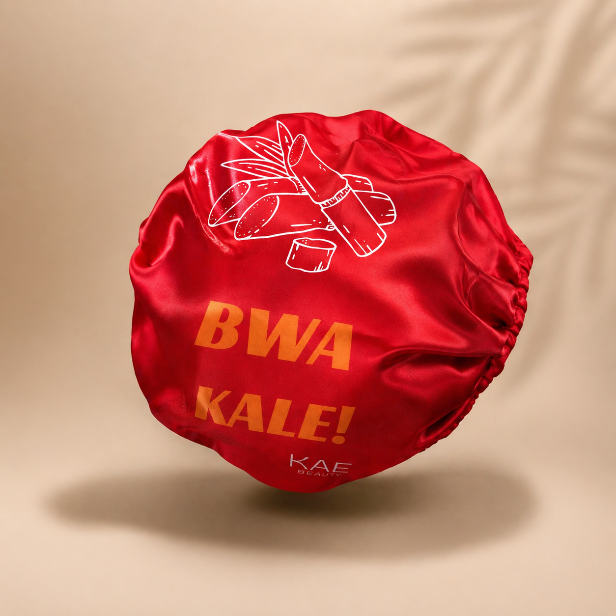 Frah bonnet Bwa Kale Silk-Lined Bonnet – Hair Protection by KAE beauty image 2