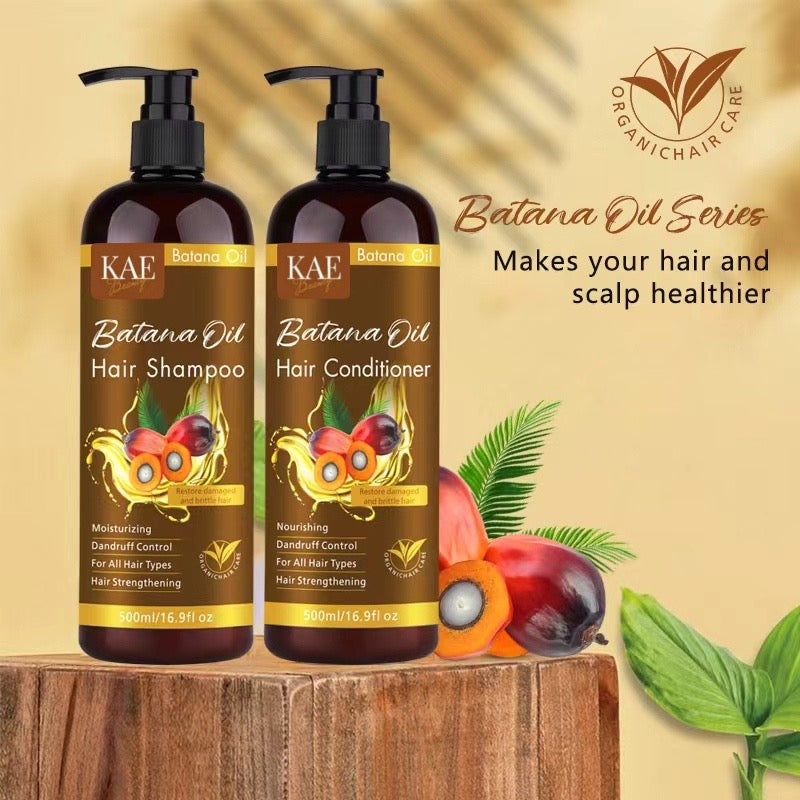 KAE BEAUTY Batana Oil Shampoo & Conditioner Set – Strengthens & Restores Hair image 2