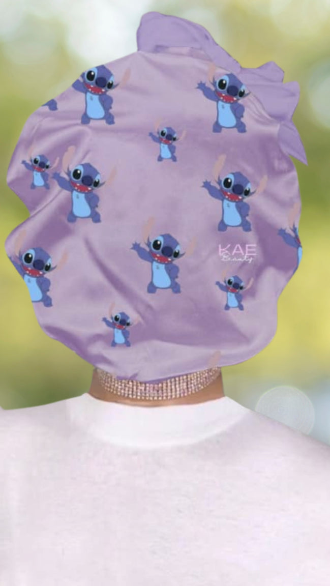 KAE Beauty Silk Stitch Tie Bonnet image 2