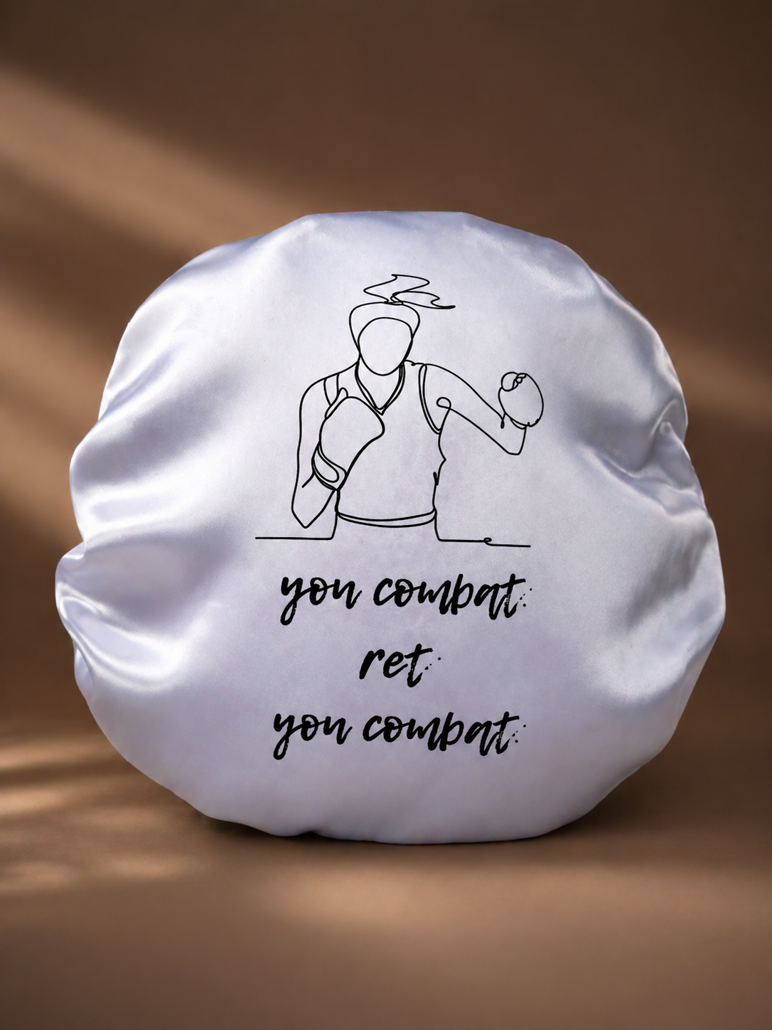 FRAH Bonnet “Yon Combat” – Silk-Lined Protective Bonnet | KAE Beauty image 4