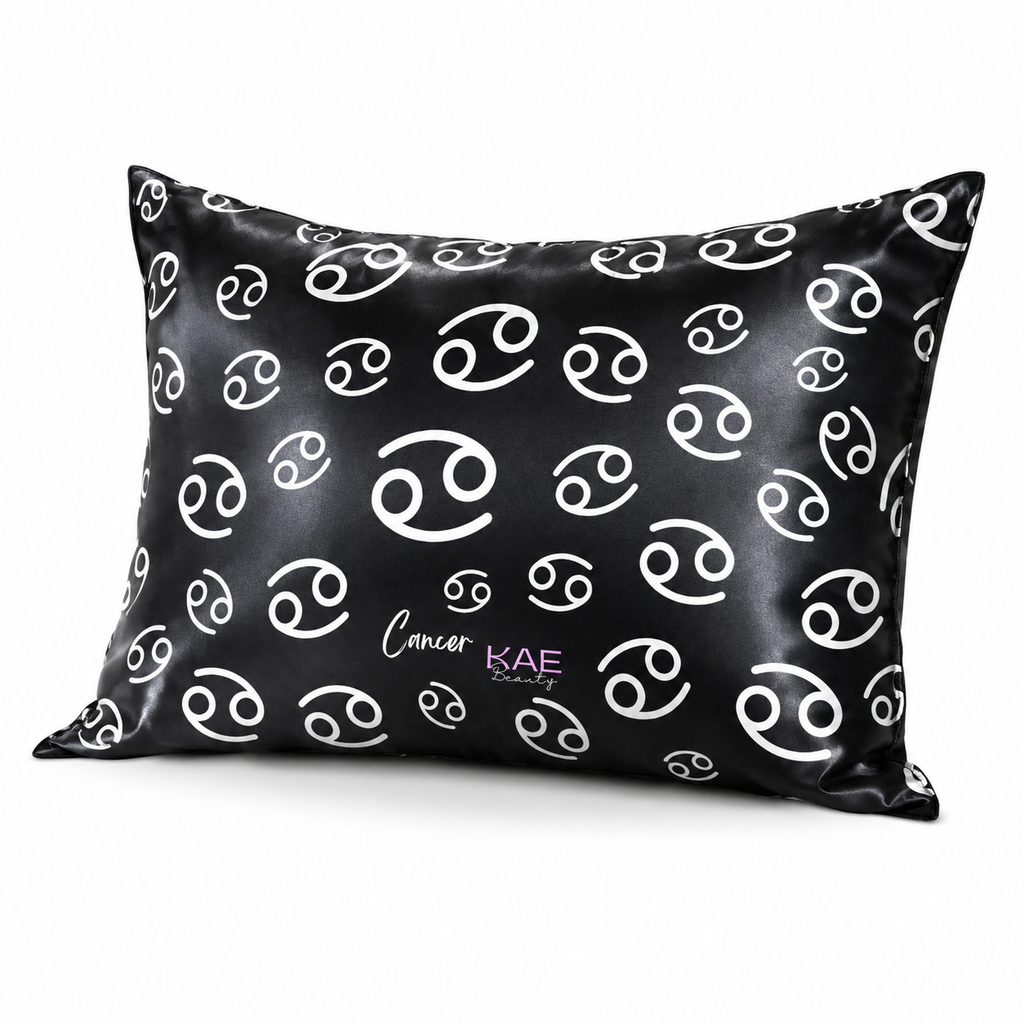 Cancer Zodiac Silk Pillowcase - Standard Size KAE Beauty
