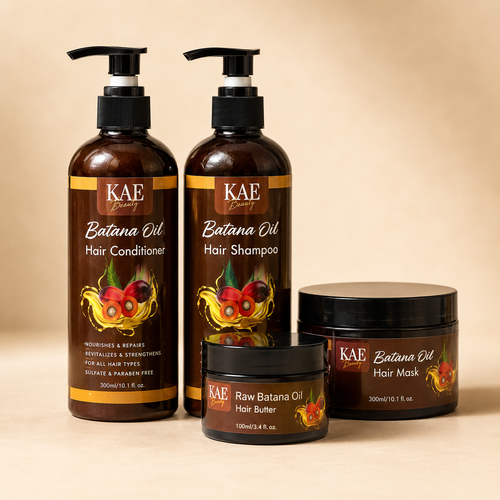 Batana Oil 5-Piece Wash Day Hair Care Kit by KAE Beauty – product image 2