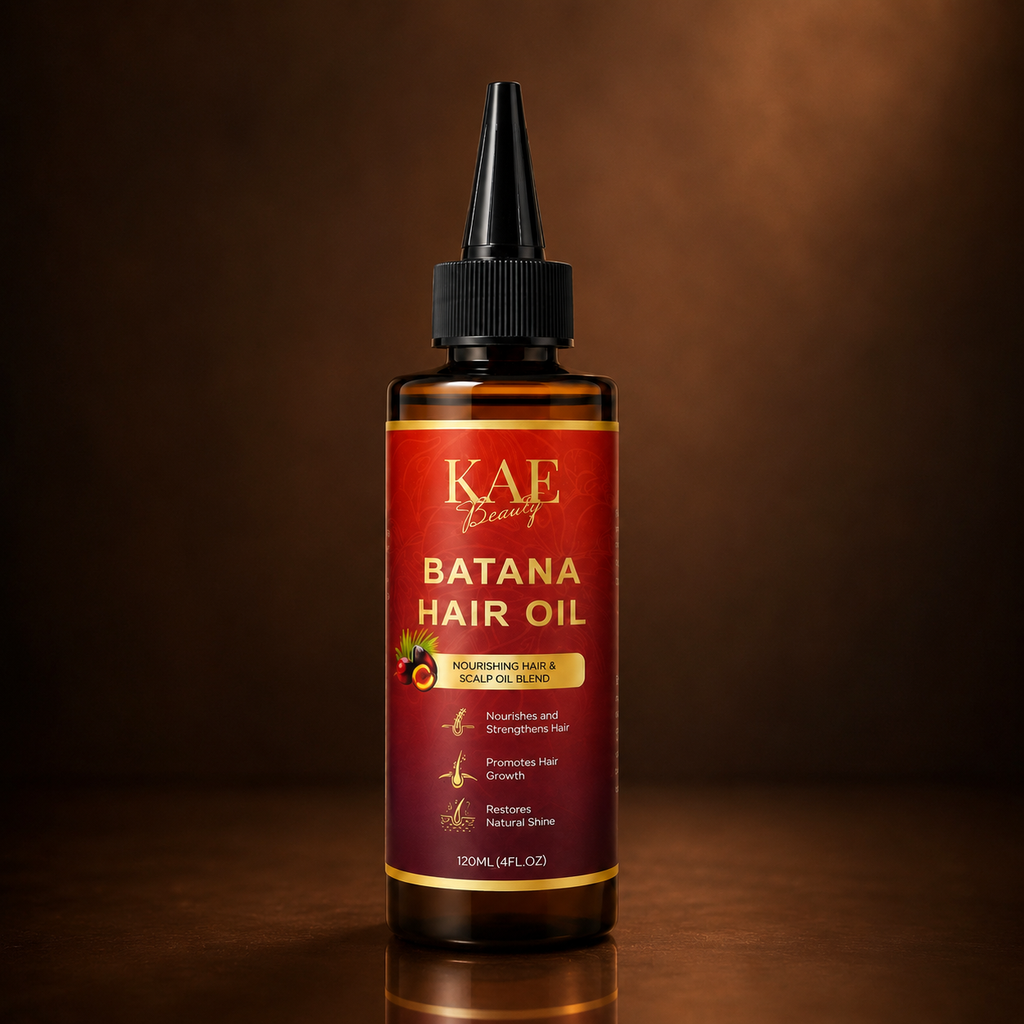 KAE Beauty Batana Hair Oil – Nourishing Hair & Scalp Oil Blend – 4 FL OZ