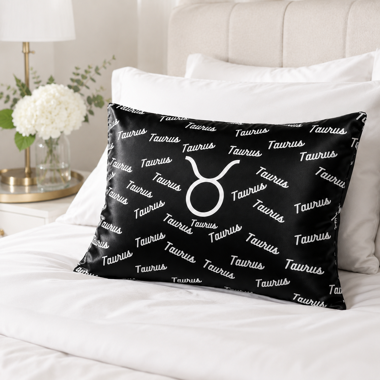 Taurus Silk Pillowcase | Zodiac Collection