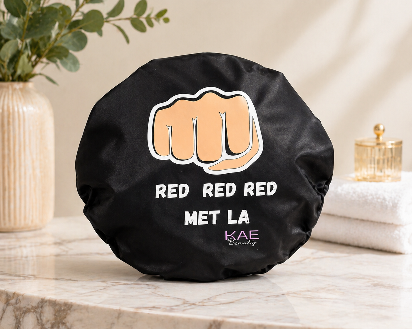 RED Met LA FRAH BONNET by KAE Beauty image 2
