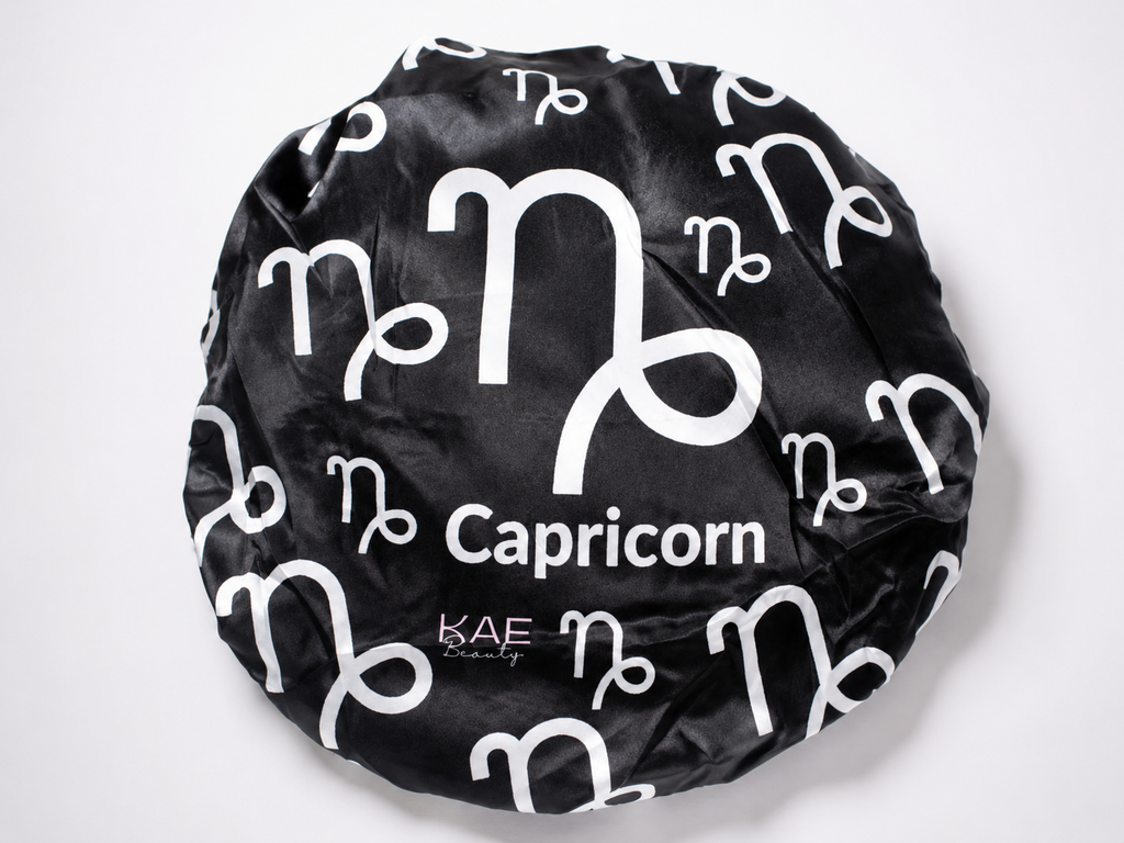 Capricorn silk bonnet for natural hair