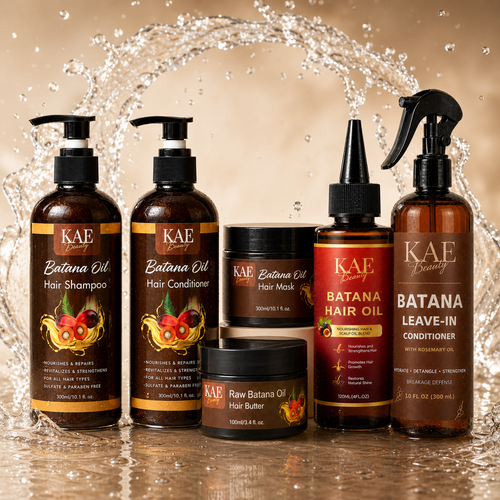 Batana Oil 6-Piece Hair Care Set with Leave-In by KAE Beauty – product image 1
