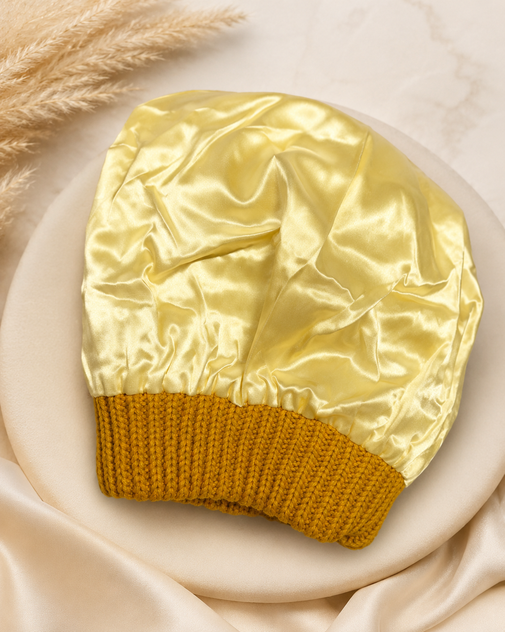 KAE beauty Outdoor Silk-Lined Bonnet Beanie